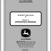 John Deere M Gator Utility Vehicle A1 SN 090001 Operators Manual OMM165961 H1 2011 1