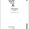 John Deere Tractor Model M Service Manual SM2001 1