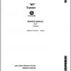 John Deere Tractor Model MT Service Manual SM2002 1
