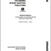 John Deere Tractors 720 Series Spark Ignition Service Manual SM2025 1