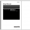 Komatsu Backhoe Loader WB93R 8 Shop Manual WENBM00171