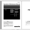 Komatsu Bulldozer D31EX 21 D31PX 21 D31PLL 21 D37EX 21 D37PX 21 D39EX 21 D39PX 21 Operation Maintenance Manual PEN00967 02 2019