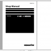 Komatsu Engine 114E 5 Series Shop Manual SEN05537 04 2019