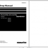 Komatsu Engine SAA4D99E 1 Disassembly Assembly Shop Manual WENBM00190 2019