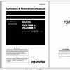 Komatsu Hydraulic Excavator GALEO PC27MR 2 PC35MR 2 Operation Maintenance Manual TEN00172 00 2006