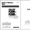 Komatsu Hydraulic Excavator GALEO PC30MR 2 PC35MR 2 Operation Maintenance Manual TEN00100 01 2005