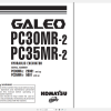 Komatsu Hydraulic Excavator GALEO PC30MR 2 PC35MR 2 Operation Maintenance Manual WEAM006600 2004