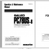 Komatsu Hydraulic Excavator GALEO PC78US 6 Operation Maintenance Manual TEN00072 00 2005