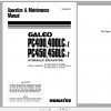 Komatsu Hydraulic Excavator Galeo PC400 7 PC400LC 7 PC450 7 PC450LC 7 Operation Maintenance Manual TEN00039 03 2006