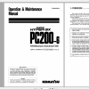 Komatsu Hydraulic Excavator PC200 6 Avance Hyper GX Operation Maintenance Manual SEAM002500