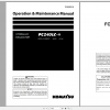 Komatsu Hydraulic Excavator PC240LC 11 Operation Maintenance Manual TEN00800 00 2017