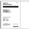Komatsu Hydraulic Excavator PC240LC 11 PC240NLC 11 Operation Maintenance Manual UENAM01143 2016