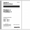 Komatsu Hydraulic Excavator PC240LC 11 PC240NLC 11 Operation Maintenance Manual UENAM01144 2017