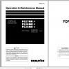 Komatsu Hydraulic Excavator PC27MR 3 PC30MR 3 PC35MR 3 Operation Maintenance Manual TEN00415 00