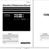 Komatsu Hydraulic Excavator PC27MR 3 PC35MR 3 Operation Maintenance Manual TEN00378 03 2010