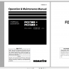 Komatsu Hydraulic Excavator PC27MR 3 PC35MR 3 Operation Maintenance Manual TEN00507 01 2011