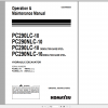 Komatsu Hydraulic Excavator PC290LC 10 PC290NLC 10 Operation Maintenance Manual UENAM009
