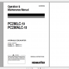 Komatsu Hydraulic Excavator PC290LC 10 PC290NLC 10 Operation Maintenance Manual UENAM00932 2016