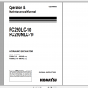 Komatsu Hydraulic Excavator PC290LC 10 PC290NLC 10 Operation Maintenance Manual UENAM00933 2017