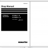 Komatsu Hydraulic Excavator PC290LC 10 PC290NLC 10 Shop Manual UEN05644 02 2011