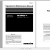 Komatsu Hydraulic Excavator PC290LC 11 Operation Maintenance Manual TEN00668 01 2014