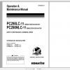 Komatsu Hydraulic Excavator PC290LC 11 PC290NLC 11 Operation Maintenance Manual UENAM01451 2018