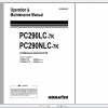 Komatsu Hydraulic Excavator PC290LC 7K PC290NLC 7K Operation Maintenance Manual UEAM004001 2005