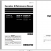 Komatsu Hydraulic Excavator PC300 7E0 PC300LC 7E0 PC350 7E0 PC350LC 7E0 Operation Maintenance Manual TEN00117 08 2009
