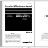 Komatsu Hydraulic Excavator PC300 8 PC300LC 8 PC350 8 PC350LC 8 Operation Maintenance Manual TEN00381 01 2009