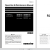 Komatsu Hydraulic Excavator PC300 8M0 PC300LC 8M0 PC350 8M0 PC350LC 8M0 Operation Maintenance Manual TEN00823 02 2019