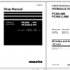 Komatsu Hydraulic Excavator PC300 8M0 PC350LC 8M0 Shop Manual UENBM00410 2017
