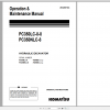 Komatsu Hydraulic Excavator PC350LC 8 8 PC350NLC 8 Operation Maintenance Manual UEAM007004 2008