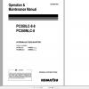 Komatsu Hydraulic Excavator PC350LC 8 8 PC350NLC 8 Operation Maintenance Manual UEAM007005 2009