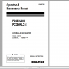 Komatsu Hydraulic Excavator PC350LC 8 PC350NLC 8 Operation Maintenance Manual UEAM007006 2009