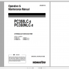 Komatsu Hydraulic Excavator PC350LC 8 PC350NLC 8 Operation Maintenance Manual UEAM007013 2017
