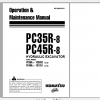 Komatsu Hydraulic Excavator PC35R 8 PC45R 8 Operation Maintenance Manual WEAM000301