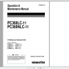 Komatsu Hydraulic Excavator PC360LC 11 PC360NLC 11 Operation Maintenance Manual UENAM01194 2017