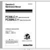 Komatsu Hydraulic Excavator PC360LC 11 PC360NLC 11 Operation Maintenance Manual UENAM01261 2016