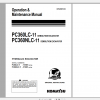 Komatsu Hydraulic Excavator PC360LC 11 PC360NLC 11 Operation Maintenance Manual UENAM01262 2016