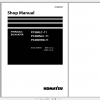 Komatsu Hydraulic Excavator PC360LC 11 PC360NLC 11 PC390HRD 11 Shop Manual UENBM00391 2018