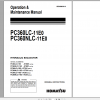 Komatsu Hydraulic Excavator PC360LC 11E0 PC360NLC 11E0 Operation Maintenance Manual UENAM01610 2018