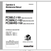 Komatsu Hydraulic Excavator PC360LC 11E0 PC360NLC 11E0 PC390HRD 11E0 Operation Maintenance Manual UENAM01620 2019