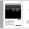 Komatsu Hydraulic Excavator PC400 8 PC400LC 8 PC450 8 PC450LC 8 Operation Maintenance Manual PEN01047 00 2017