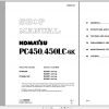 Komatsu Hydraulic Excavator PC450 6K PC450LC 6K Shop Manual UEBM001301 2001