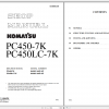 Komatsu Hydraulic Excavator PC450 7K PC450LC 7K Shop Manual UEBM002300 2004