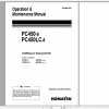 Komatsu Hydraulic Excavator PC450 8 PC450LC 8 Operation Maintenance Manual UEAM007207 2009