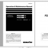 Komatsu Hydraulic Excavator PC45MR 3 PC55MR 3 Operation Maintenance Manual TEN00390 03 2010