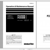 Komatsu Hydraulic Excavator PC45MR 3 PC55MR 3 Operation Maintenance Manual TEN00666 05 2019