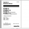 Komatsu Hydraulic Excavator PC490 10 PC490LC 10 Operation Maintenance Manual UENAM00873 2013