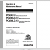 Komatsu Hydraulic Excavator PC490 10 PC490LC 10 Operation Maintenance Manual UENAM01013 2016